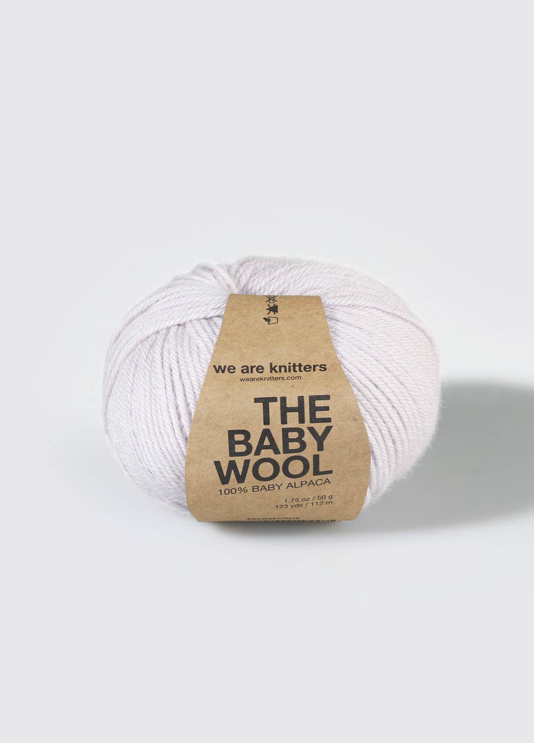 Knitting set - Tactile sweater: Baby Alpaca / Dark Grey