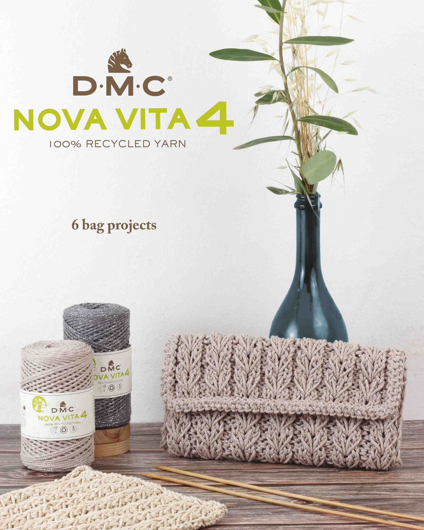 DMC Nova Vita/Eco Vita 4, creme Baumwollgarn DMC