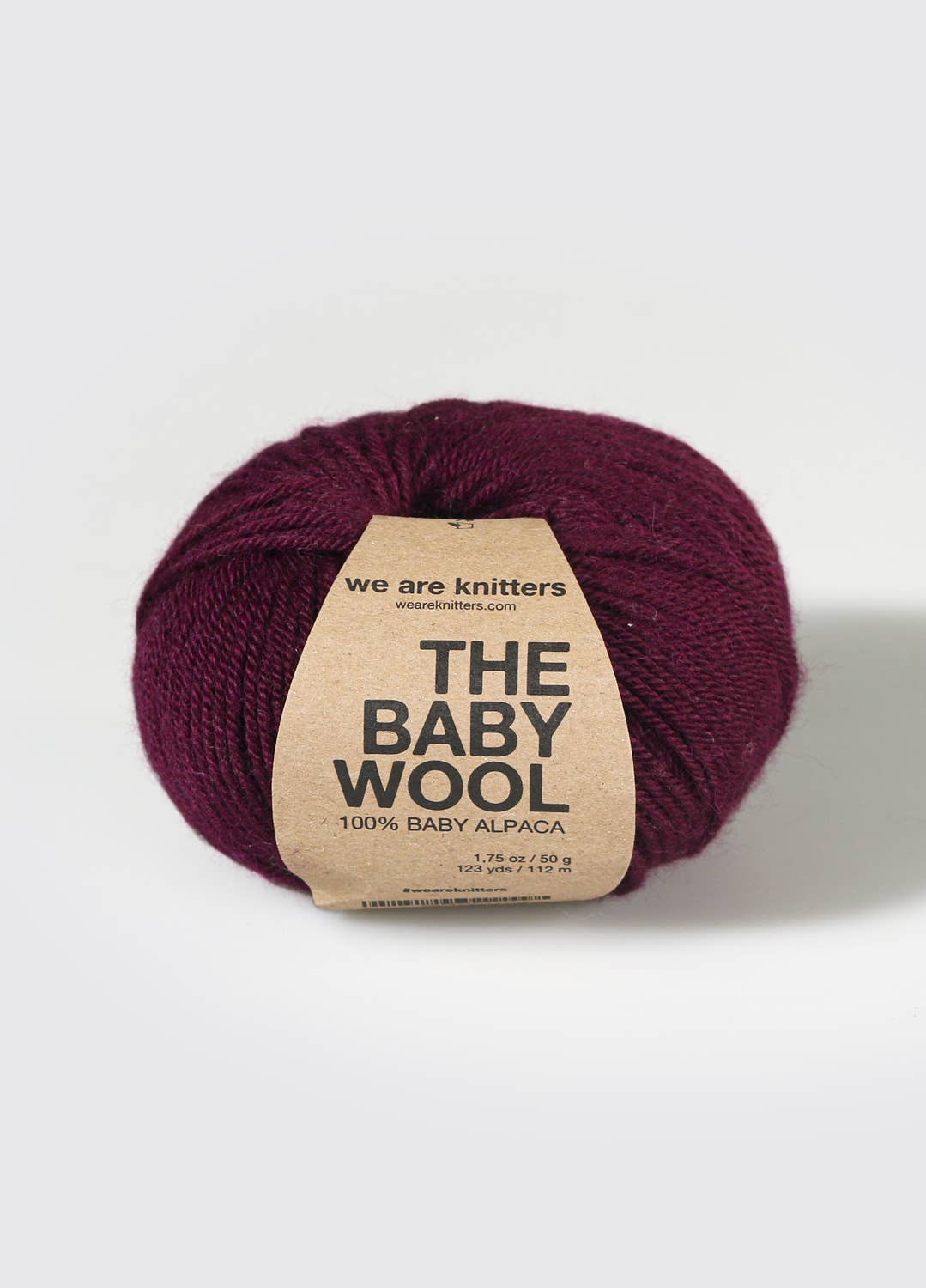Knitting set - Tactile sweater: Baby Alpaca / Dark Grey