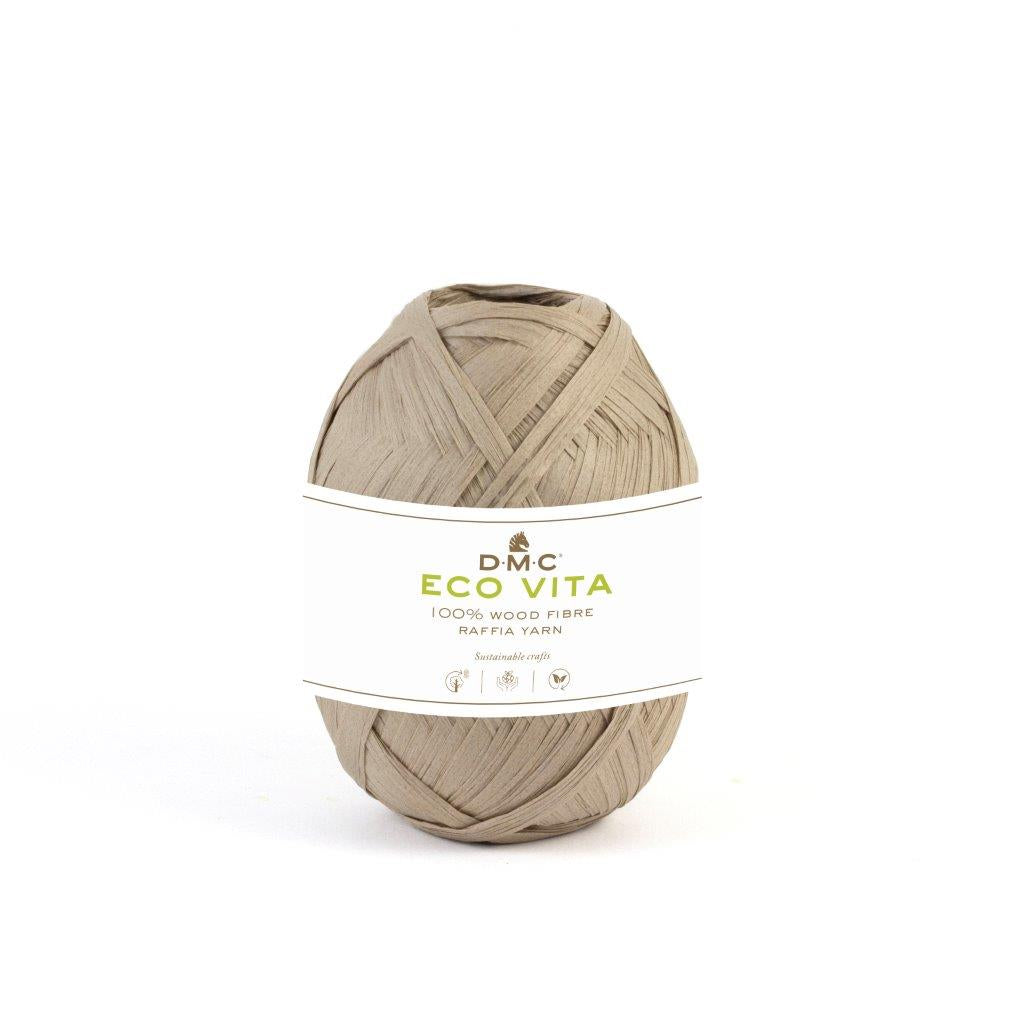 DMC Eco Vita Raffia - Bastgarn - taupe