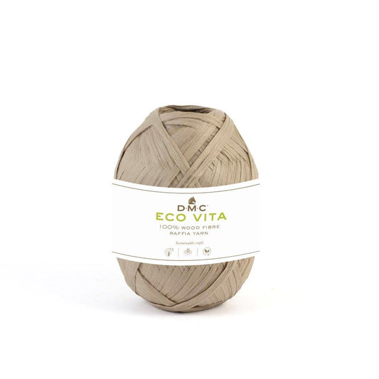 DMC Eco Vita Raffia - Bastgarn - taupe Bastgarn DMC
