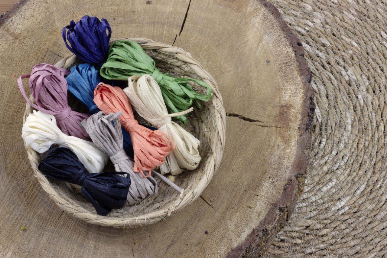 DMC Eco Vita Raffia - Bastgarn - taupe Bastgarn DMC