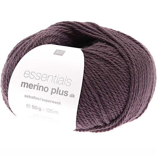 Rico Essentials Merino plus DK - Lila Wolle Rico Design