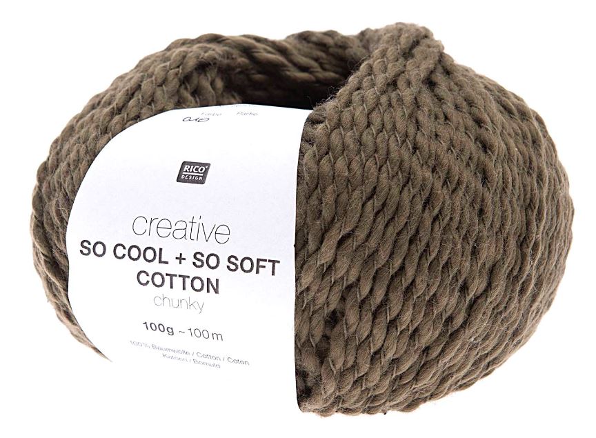 So Cool + So Soft Cotton chunky - olive