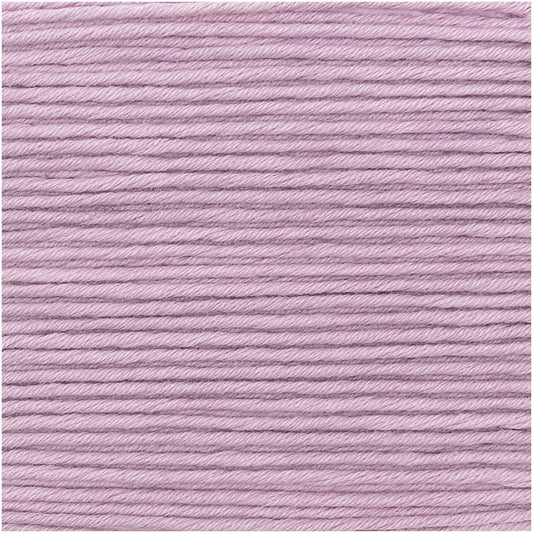Rico Essentials Organic Cotton aran - flieder Baumwollgarn Rico Design