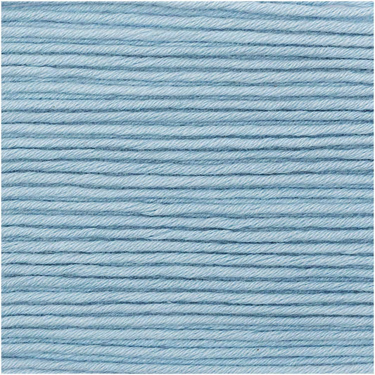 Rico Essentials Organic Cotton aran - blau Baumwollgarn Rico Design