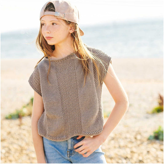 Rico Essentials Organic Cotton aran - taupe Baumwollgarn Rico Design