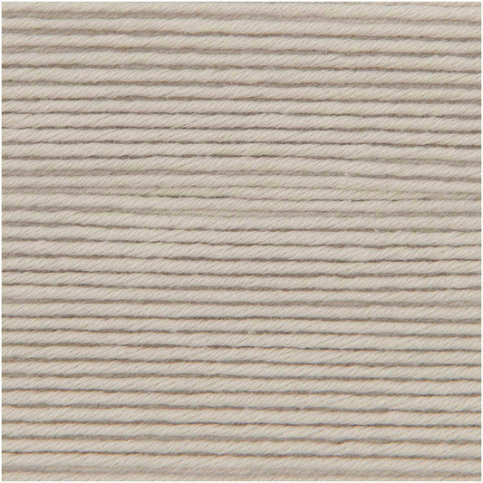 Rico Essentials Organic Cotton aran - greige Baumwollgarn Rico Design