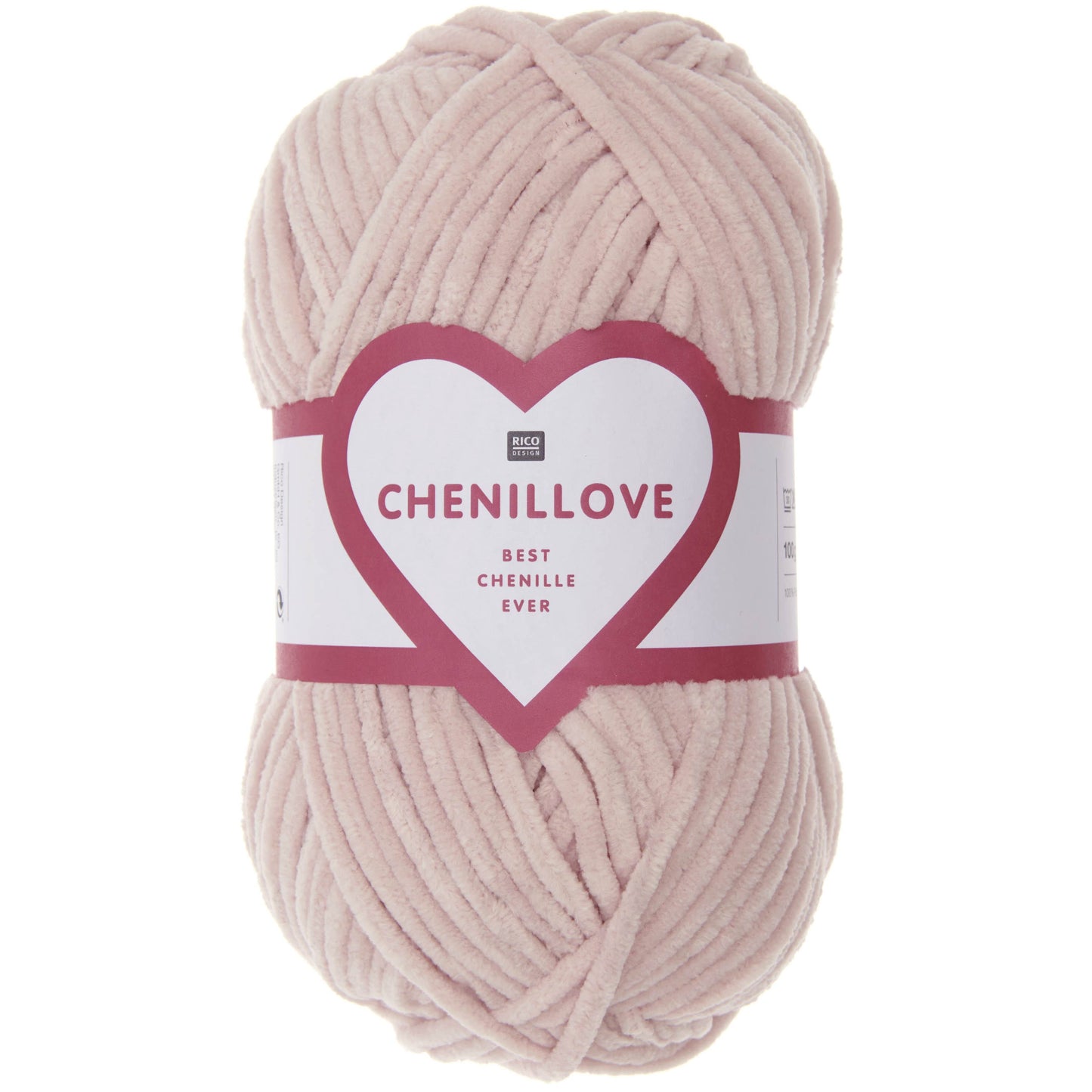 Chenillove - rosa Chenillegarn Rico Design