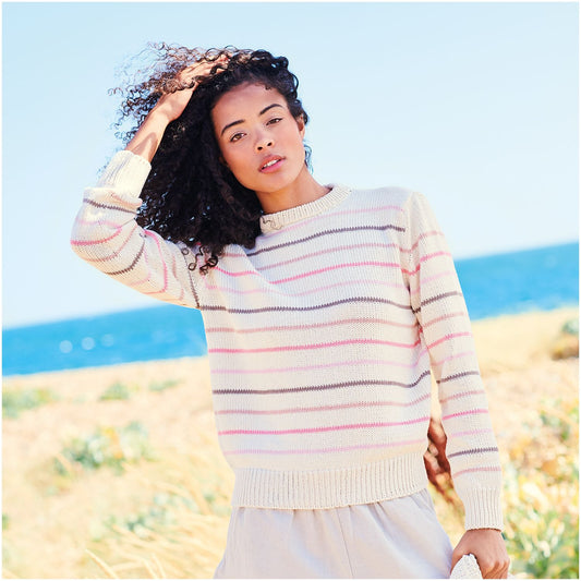 Rico Essentials Organic Cotton aran - creme Baumwollgarn Rico Design