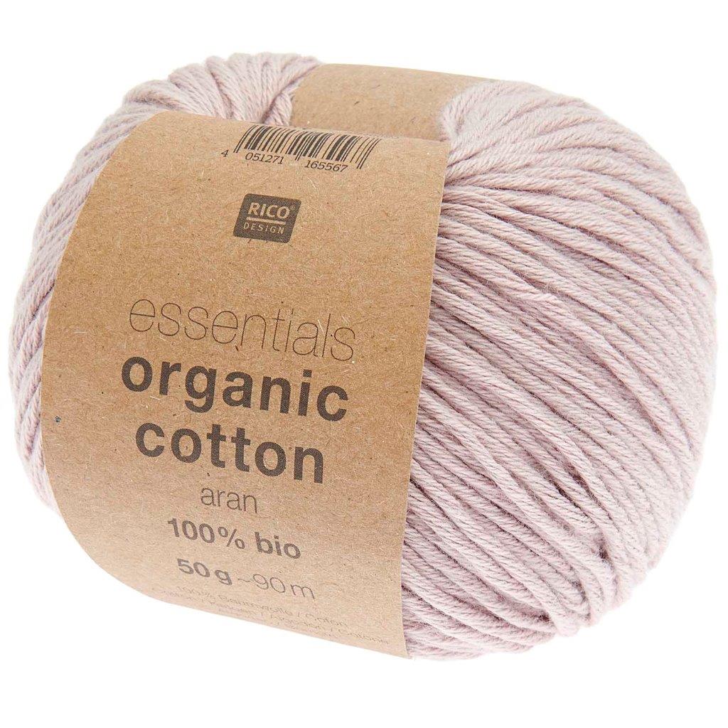 Rico Essentials Organic Cotton aran - Mauve