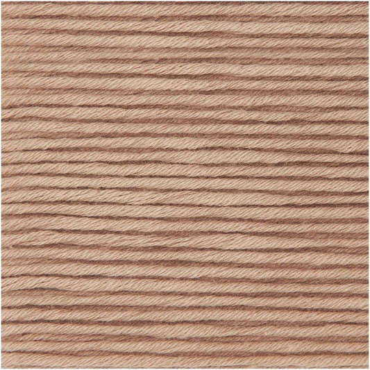 Rico Essentials Organic Cotton aran - nougat Baumwollgarn Rico Design