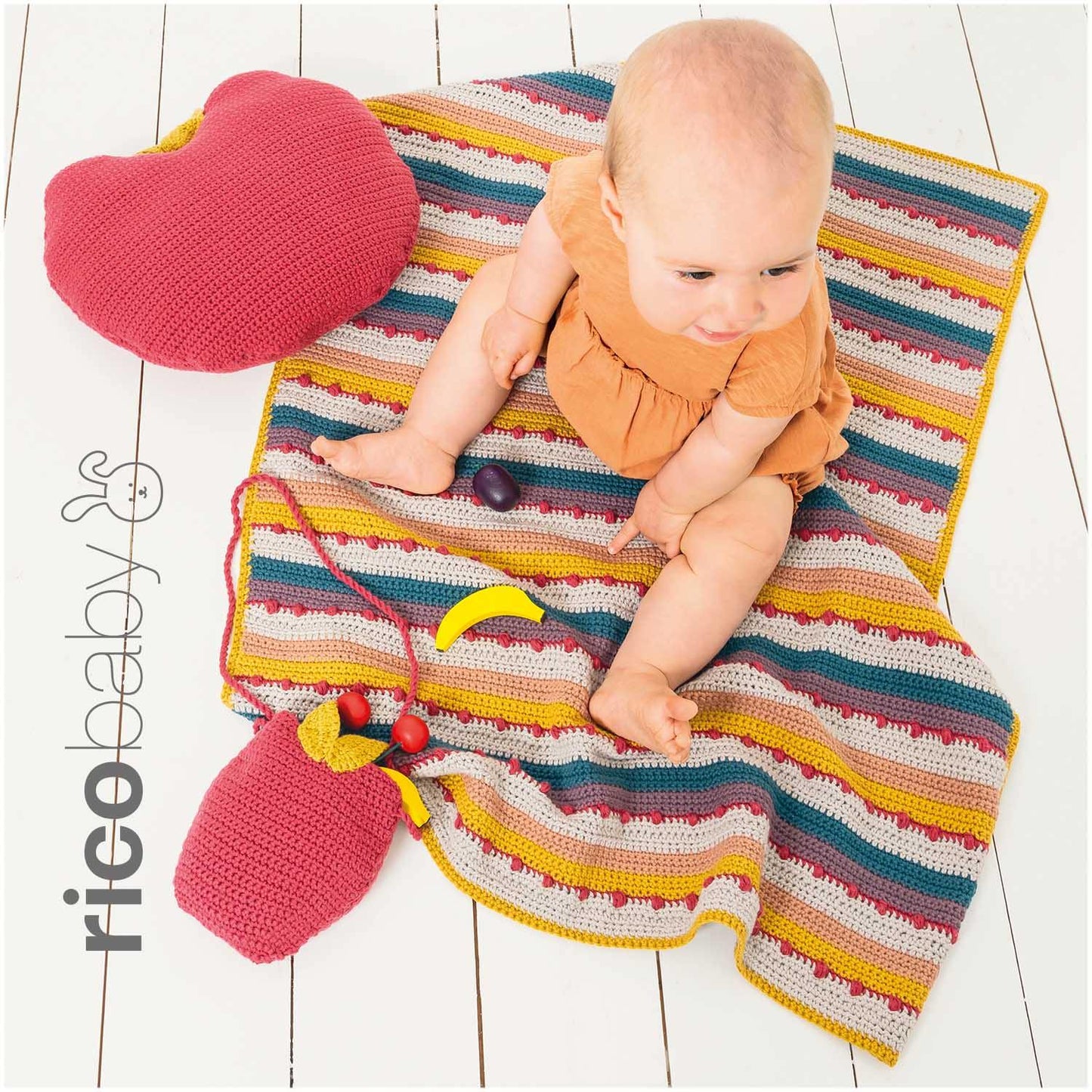 Rico Baby Cotton Soft DK - pfirsich Baumwollmischgarn Rico Design
