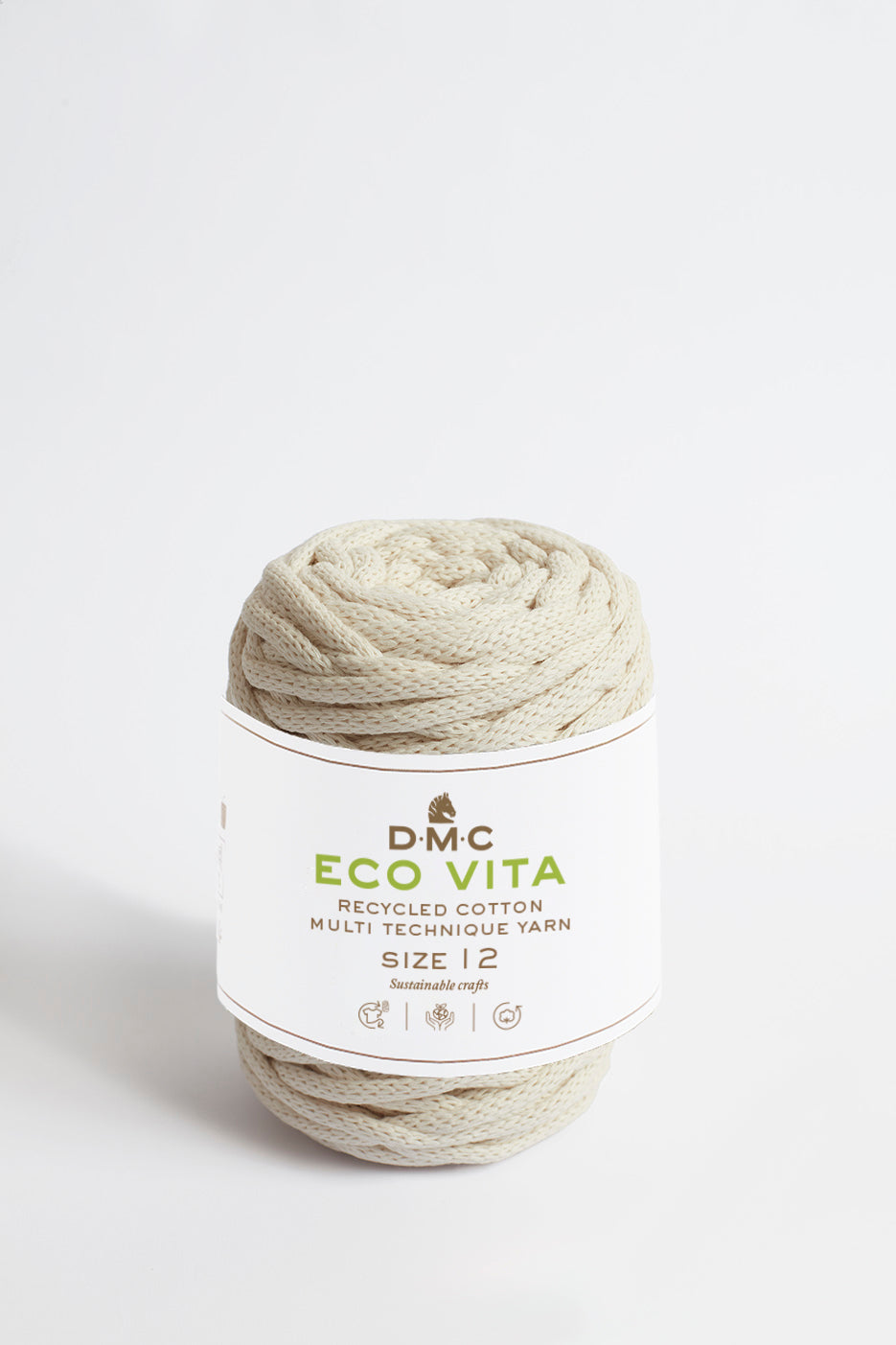 DMC Nova Vita/Eco Vita 12, nature Baumwollgarn DMC
