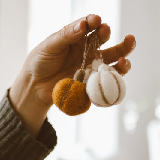 Kürbis-ify Your Home - Natürliche Wolle Dekoration Goldrick