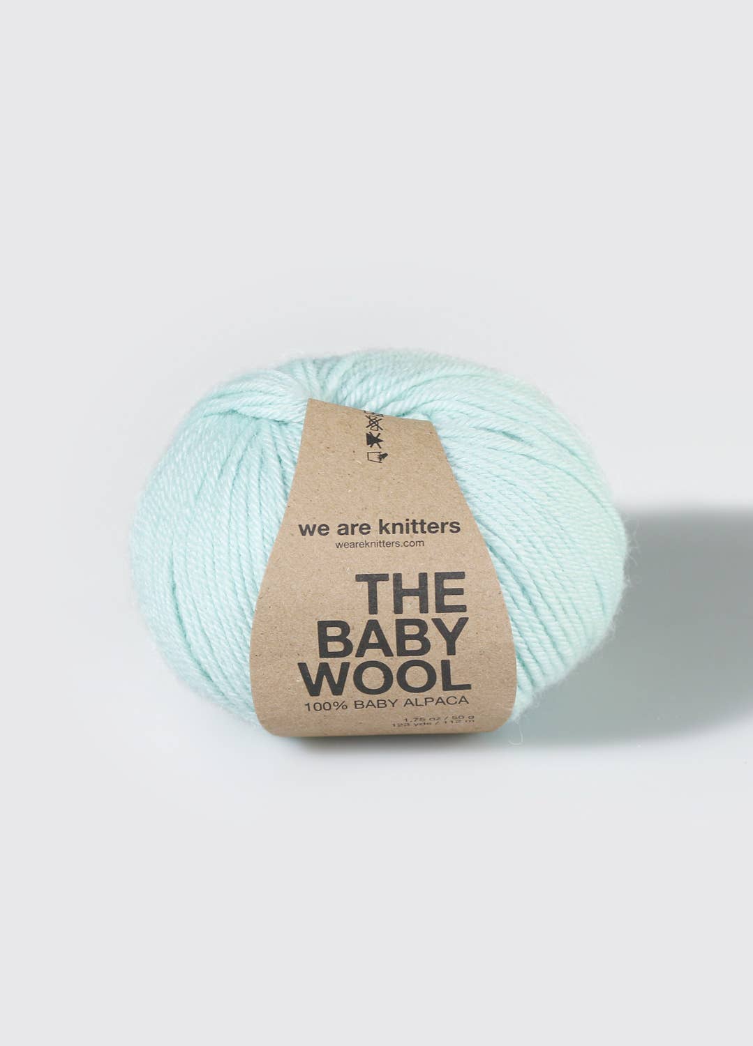 Knitting set - Tactile sweater: Baby Alpaca / Dark Grey
