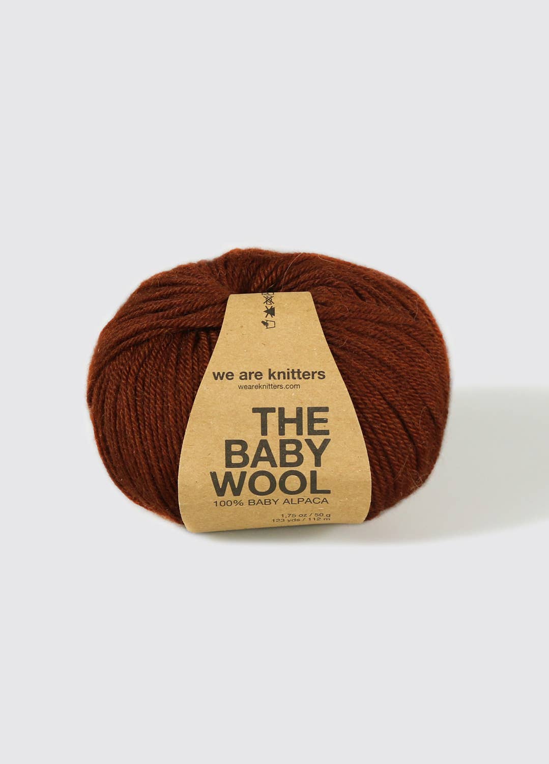 Knitting set - Tactile sweater: Baby Alpaca / Dark Grey