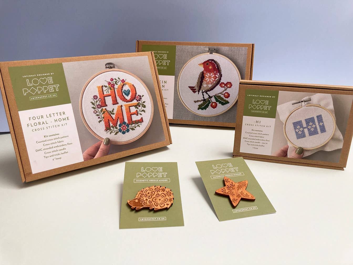 Love Poppet - Rotkelchen - Magnetischer Nadelhalter Nadelhalter Love Poppet