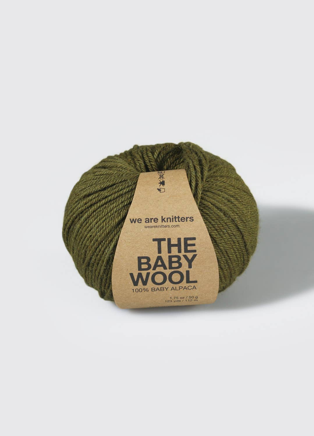 Knitting set - Tactile sweater: Baby Alpaca / Dark Grey