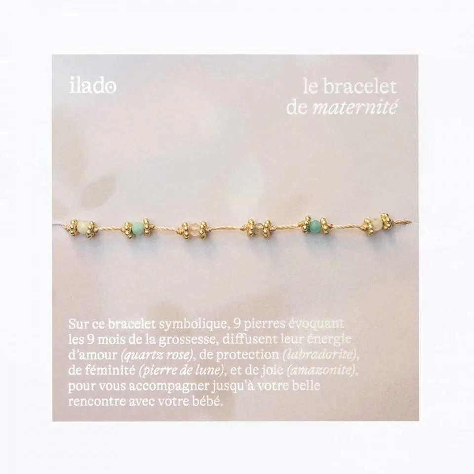 Armband von Ilado Paris mit Energiesteinen Armband Ilado Paris