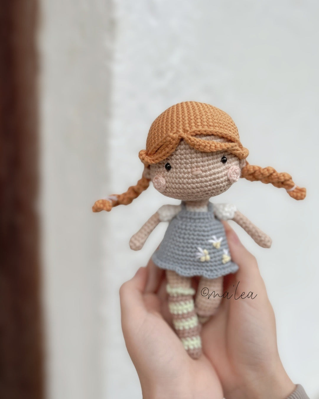 Amigurumi Häkelanleitung Pippa (Digital Download in Deutsch & Englisch) Häkelanleitung ma'lea