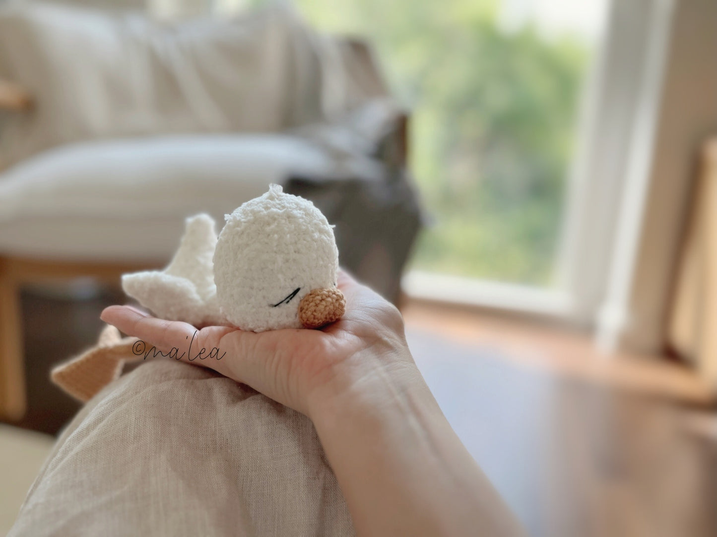 Kuscheliger Babyschwan