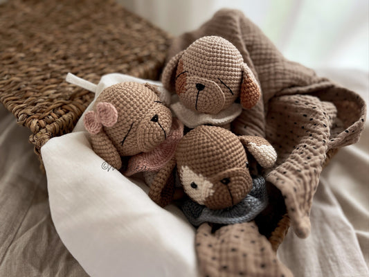 Häkelanleitung Hundewelpe Alira (Digital Download in Deutsch) Häkelanleitung ma'lea