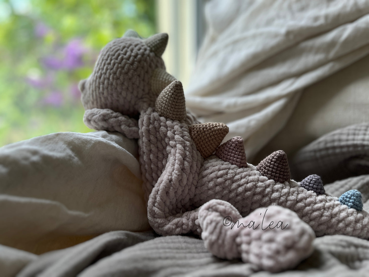 Dinosaurier Linus Kuscheltier ma'lea