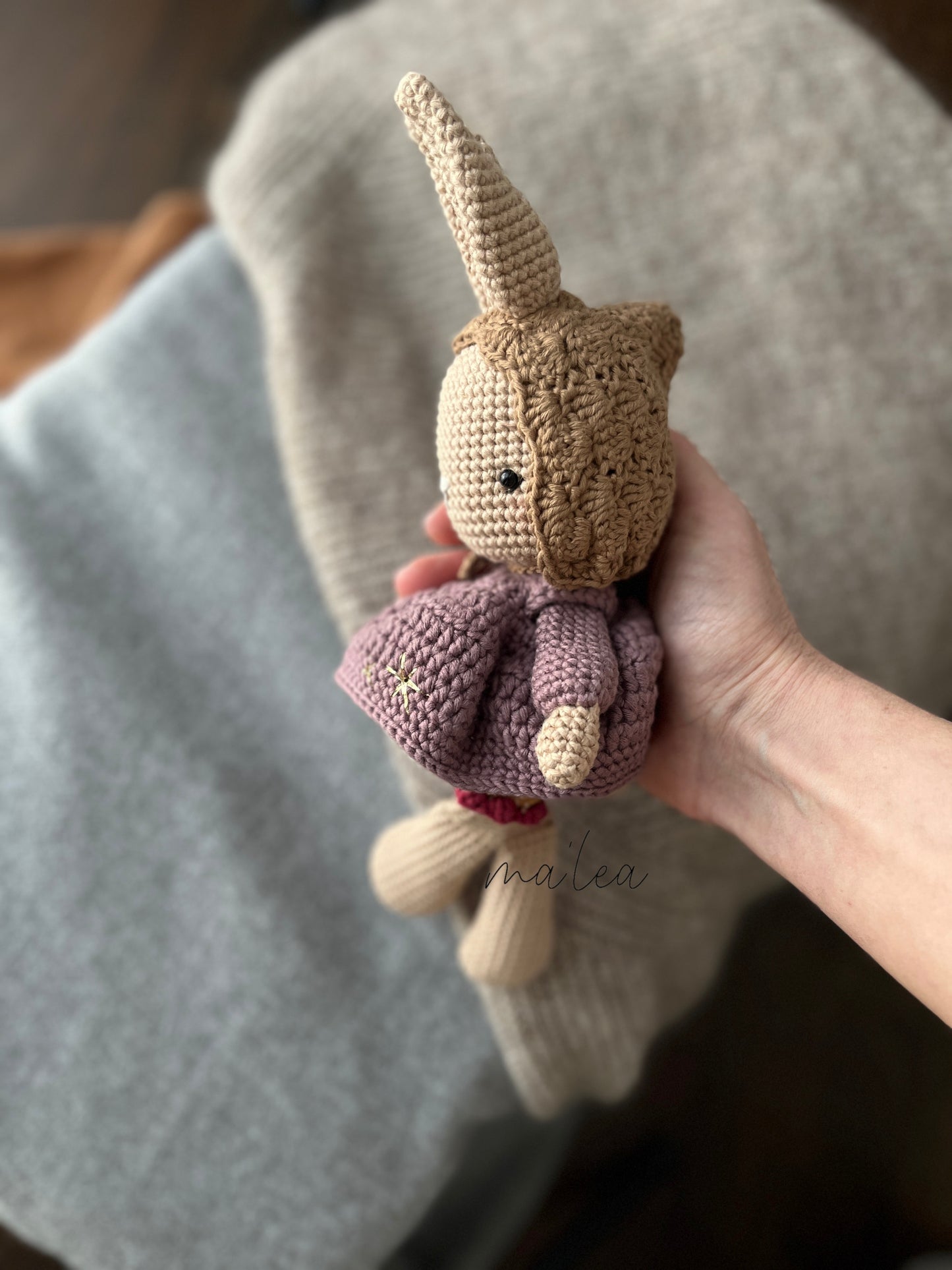 Winter Kuschelhase Leni Geschenk ma'lea