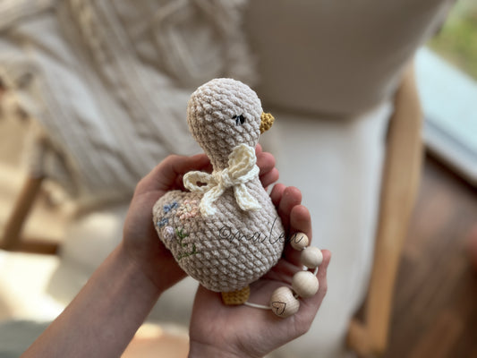 Anleitung Mika die Gans (Digital Download in Deutsch und Englisch) Häkelanleitung ma'lea