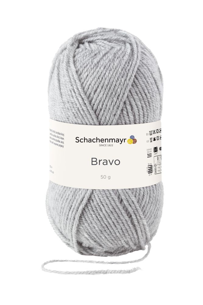Schachenmayr Bravo - hellgrau meliert