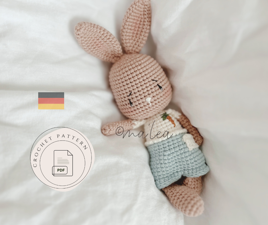 Anleitung Milu (Digital Download in Deutsch) Häkelanleitung ma'lea