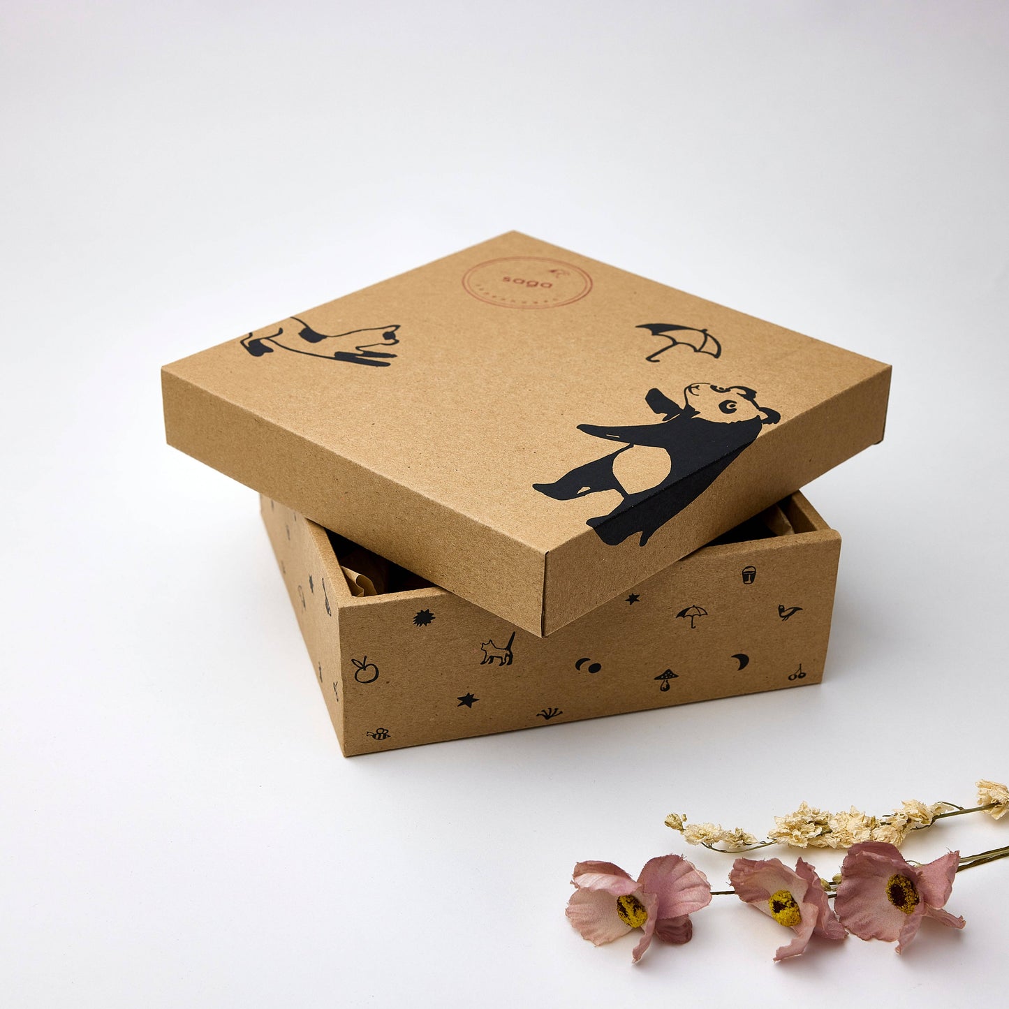 Geschenkbox für Babys - Silver Clouds - Saga Copenhagen