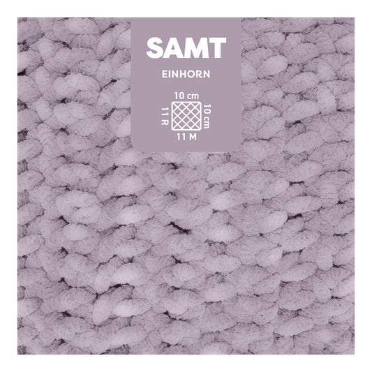 myboshi Chenille Garn Samt - Einhorn - 861 Chenillegarn myboshi