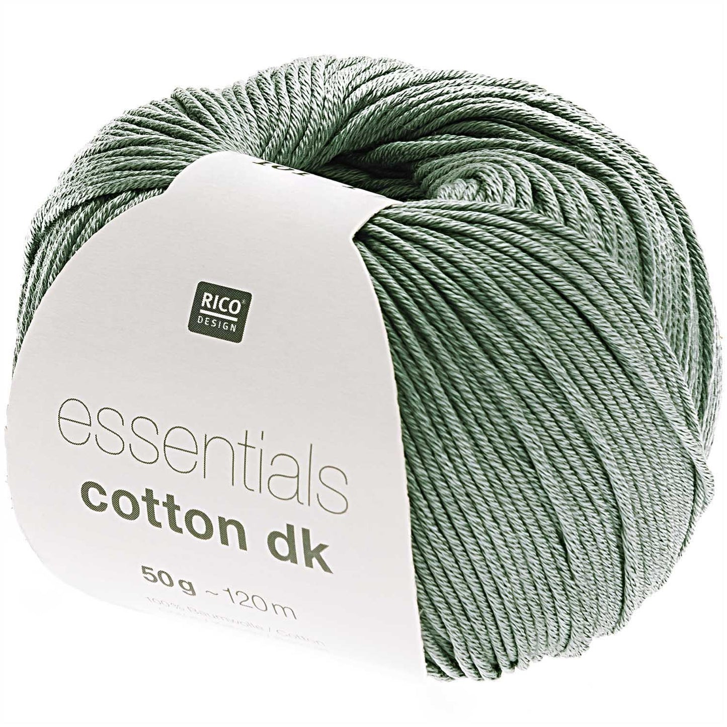 Rico Essentials Cotton DK - Salbei Wolle Rico Design