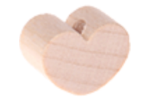 Motivperle Mini-Herz roh malea.boutique