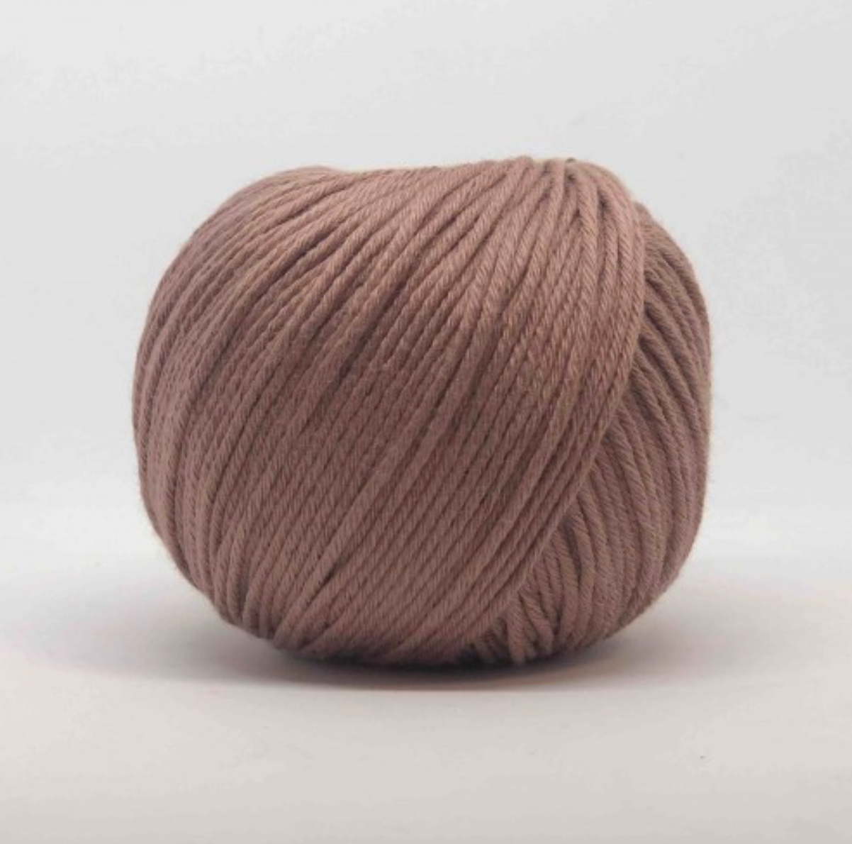 Babytoly Bio Baumwollgarn mocha - hochwertiges, nachhaltiges Garn für kreative Projekte - Malea.boutique