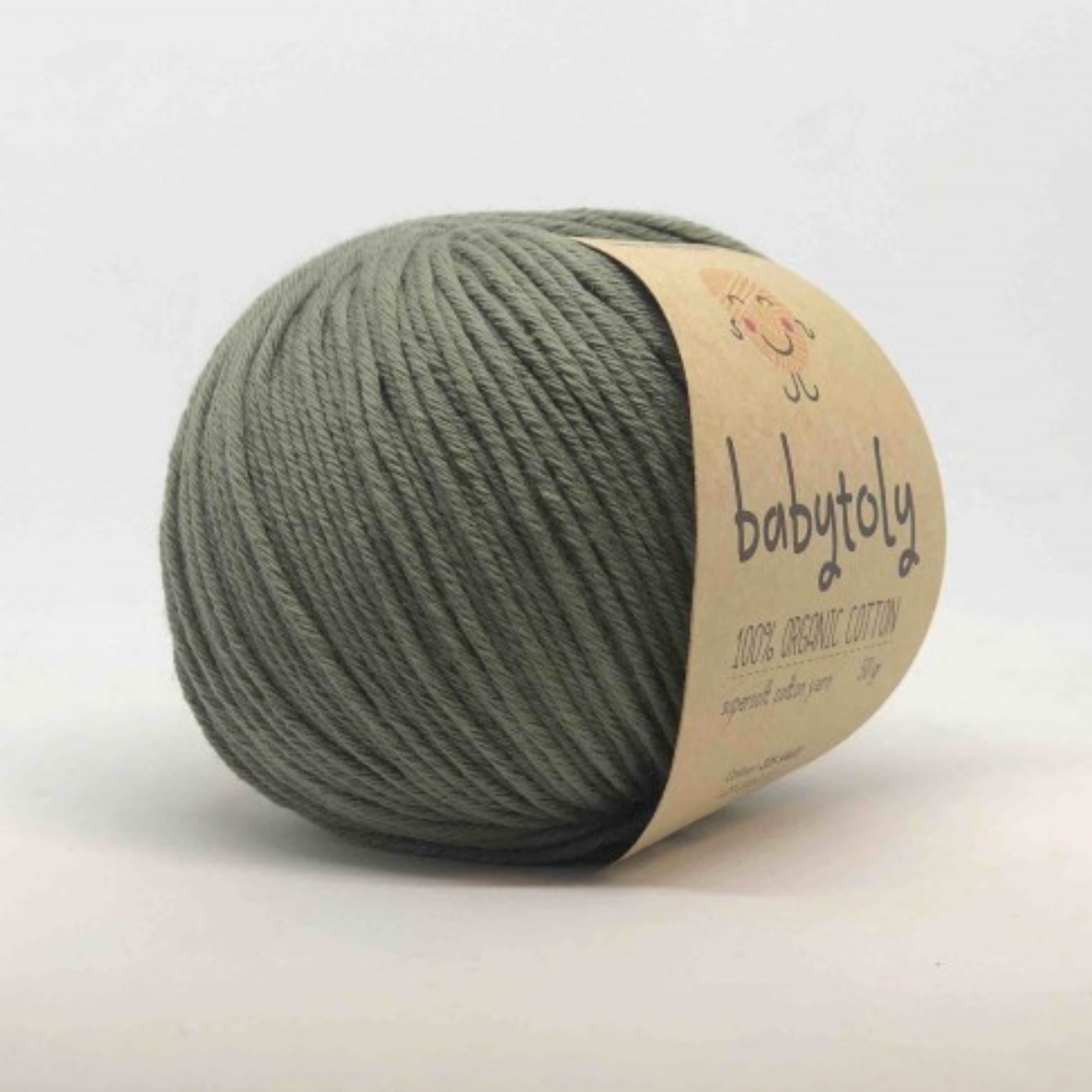 Babytoly Bio Baumwollgarn - sage - 205
