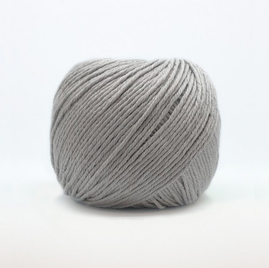 Babytoly Bio Baumwollgarn - silver - 975 Wolle Babytoly