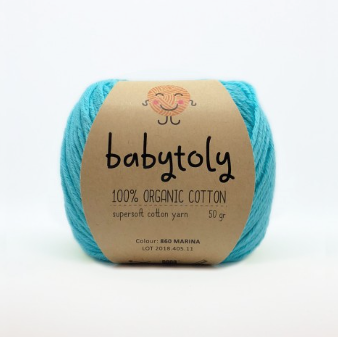 Babytoly Bio Baumwollgarn - marina - 860