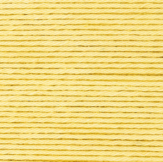 Amigurumiwolle - Rico Creative Ricorumi DK - pastellgelb - 062 Baumwollgarn Rico Design
