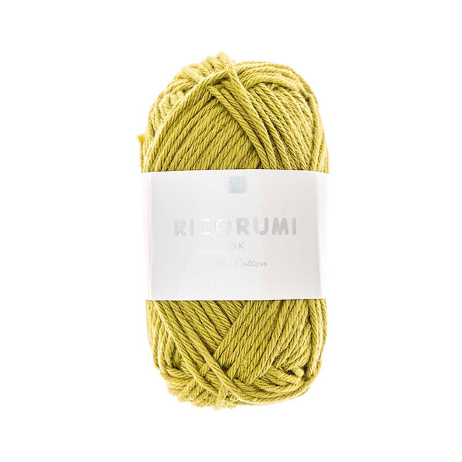 Amigurumiwolle - Rico Creative Ricorumi DK - erbse - 077 Baumwollgarn Rico Design