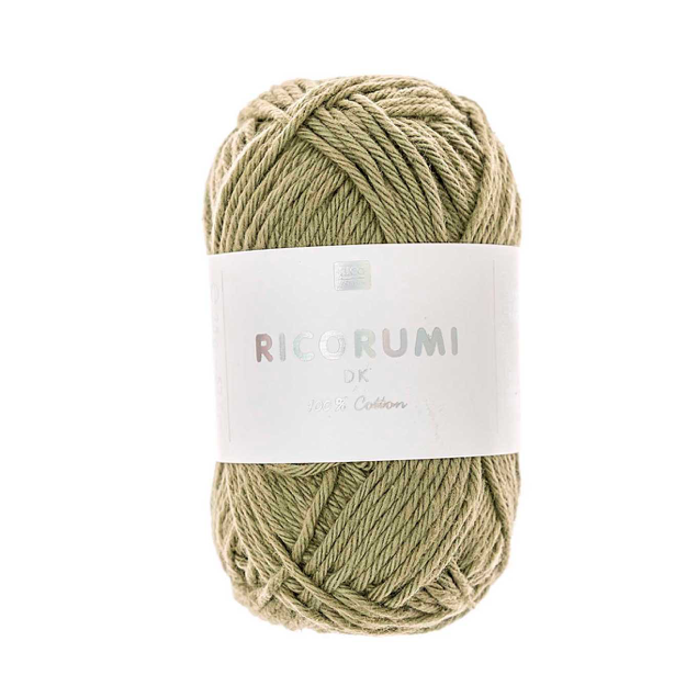 Amigurumiwolle - Rico Creative Ricorumi DK - khaki - 078 Baumwollgarn Rico Design
