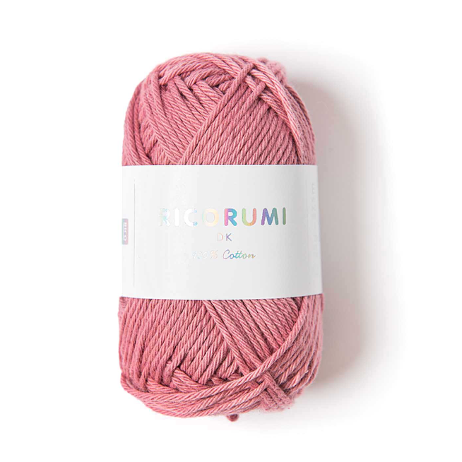 Amigurumiwolle - Rico Creative Ricorumi DK - altrosa - 010 Baumwollgarn Rico Design