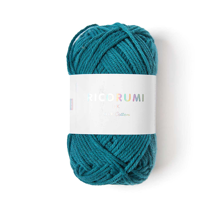 Amigurumiwolle - Rico Creative Ricorumi DK - petrol - 040 Baumwollgarn Rico Design