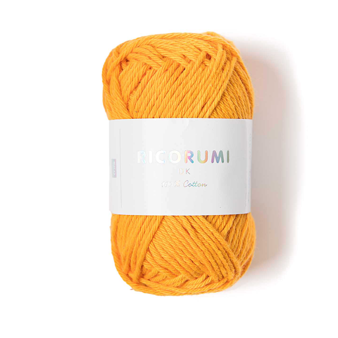 Amigurumiwolle - Rico Creative Ricorumi DK - mandarine - 026 Baumwollgarn Rico Design