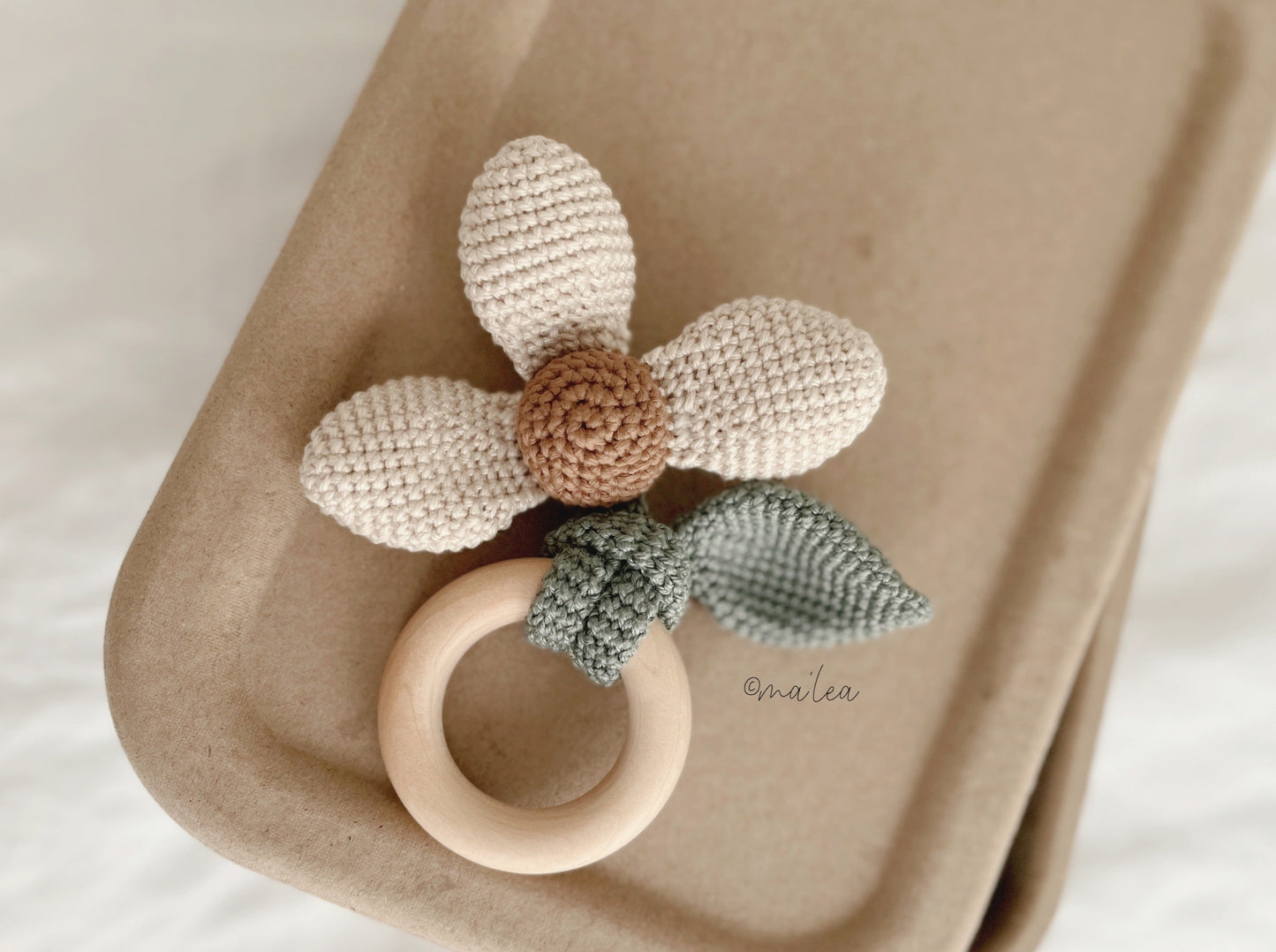 Anleitung Blumengreifling (Digital Download in Deutsch, Englisch & Französisch) Häkelanleitung ma'lea