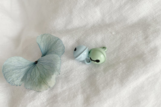 Rollenglöckchen blau 11 mm Glöckchen malea.boutique