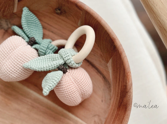 Anleitung Pfirsichgreifling (Digital Download in Deutsch & Englisch) Häkelanleitung ma'lea