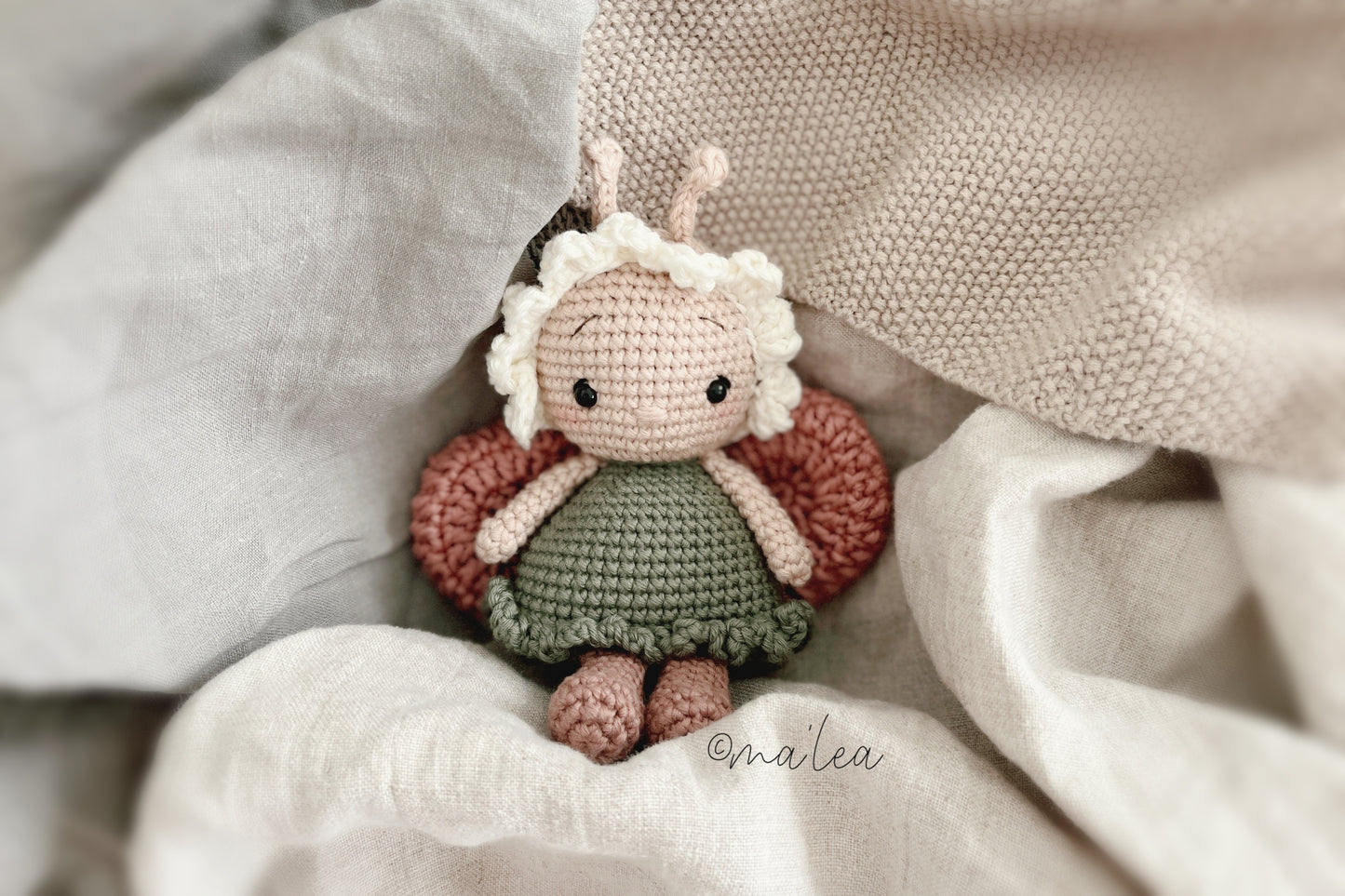 Anleitung Erdbeerfinchen (Digital Download in Deutsch) Häkelanleitung ma'lea